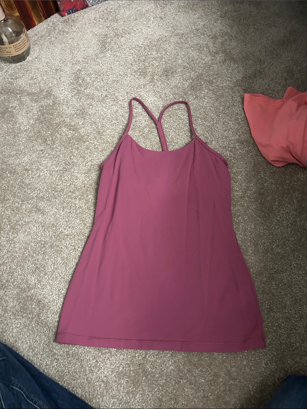 lululemon athletica Rosewood Pink Strappy Camisole - Picture 1 of 3